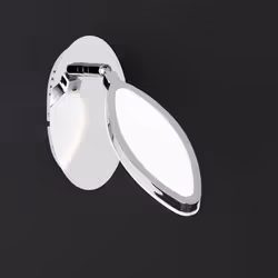 WOFI Charlize Chrome Adapté à une utilisation à l'intérieur Ampoule(s) non remplaçable(s) 4,5 W
