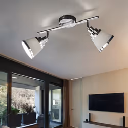 la description Ce plafonnier ZOON attire tous les regards ! Les spots de cette belle lampe sont de véritables merveilles déco ...