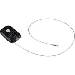 Burg Wächter Snap+Lock 715/135 SB Câble antivol noir fermeture à combinaison