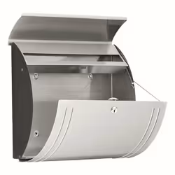 BURG-WÄCHTER Modena 3857 Ni boîte aux lettres Acier inoxydable Boîte aux lettres sur pied