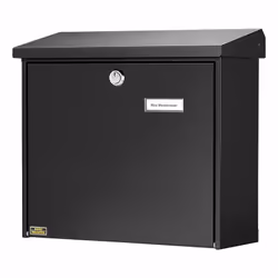BURG-WÄCHTER Comfort 913 S boîte aux lettres Noir Boîte aux lettres encastrable Acier