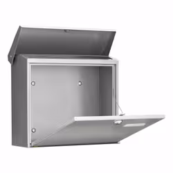 BURG-WÄCHTER Comfort 913 Si boîte aux lettres Argent Boîte aux lettres sur pied Acier