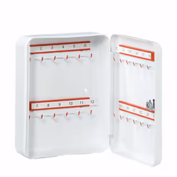 BURG-WÄCHTER CS 24 armoire et support à clé Acier inoxydable Blanc