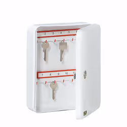 BURG-WÄCHTER CS 24 armoire et support à clé Acier inoxydable Blanc