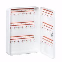 BURG-WÄCHTER CS 42 armoire et support à clé Acier inoxydable Blanc