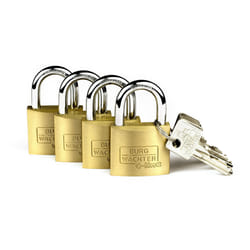 BURG-WÄCHTER 222 C-Line Cadenas conventionnel 4 pièce(s)
