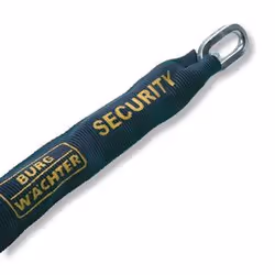 BURG-WÄCHTER GKM 10/200, Antivol à chaîne, Noir, Jaune, Acier, Nylon, Acier trempé, 1,3 cm