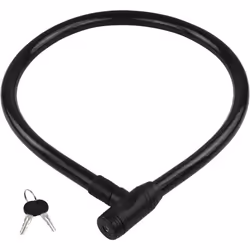 Antivol vélo - BURG WACHTER - 570 120 - Clé acier 25 mm gaine en PVC