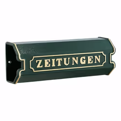BURG-WÄCHTER 1890 GR boîte aux lettres Vert Boîte aux lettres encastrable Fonte d'aluminium