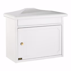 BURG-WÄCHTER Kopenhagen 882 W boîte aux lettres Blanc Boîte aux lettres encastrable Acier