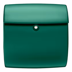 BURG-WÄCHTER Kiel 886 GR, Boîte aux lettres sur pied , Plastique, Vert, horizontale, Clé, 1 pièce(s)