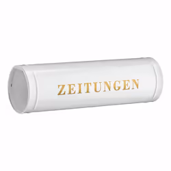 BURG-WÄCHTER 800 W boîte aux lettres Blanc Boîte aux lettres encastrable Plastique, Acier