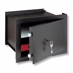 BURG-WÄCHTER CityLine, Coffre-fort mural, Noir, Clé, 24,5 L, 440 mm, 350 mm