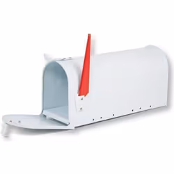 Boîte aux lettres - BURG-WÄCHTER - US-Mailbox - Blanche - Aluminium - Individuelle