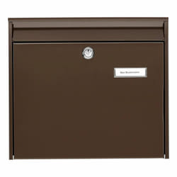 BURG-WÄCHTER Potsdam 877 BR boîte aux lettres Marron Boîte aux lettres encastrable Acier