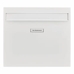 BURG-WÄCHTER Potsdam 878 W boîte aux lettres Blanc Boîte aux lettres encastrable Acier