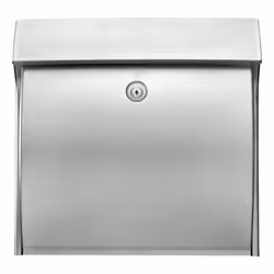 BURG-WÄCHTER Classico 4932 Si, Boîte aux lettres encastrable, Plastique, Argent, horizontale, Clé, 1 pièce(s)