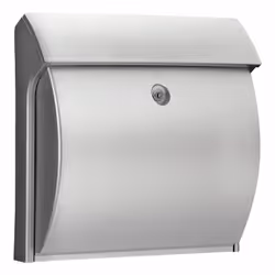 BURG-WÄCHTER Classico 4932 Si boîte aux lettres Argent Boîte aux lettres encastrable Plastique