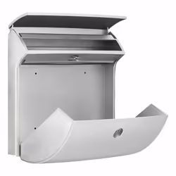 BURG-WÄCHTER Classico 4932 Si boîte aux lettres Argent Boîte aux lettres encastrable Plastique
