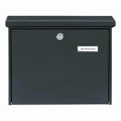 BURG-WÄCHTER Amsterdam 867 ANT boîte aux lettres Anthracite Boîte aux lettres sur pied Acier