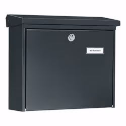 BURG-WÄCHTER Amsterdam 867 ANT boîte aux lettres Anthracite Boîte aux lettres sur pied Acier