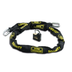 BURG-WÄCHTER GKM 10/150/700 Antivol pour bicyclettes Noir, Jaune 1500 mm Antivol à chaîne