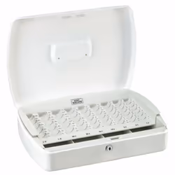 BURG-WÄCHTER ZK 2307 Euro caisse enregistreuse Acier Blanc - Vue supplémentaire 4
