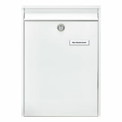 BURG-WÄCHTER LEIPZIG 777 W boîte aux lettres Blanc Boîte aux lettres encastrable Acier