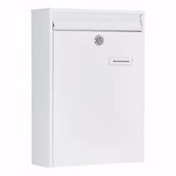BURG-WÄCHTER LEIPZIG 777 W boîte aux lettres Blanc Boîte aux lettres encastrable Acier
