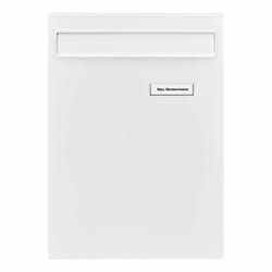 BURG-WÄCHTER Leipzig 778 W boîte aux lettres Blanc Boîte aux lettres encastrable Acier
