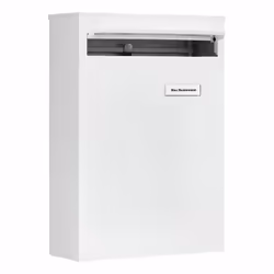 BURG-WÄCHTER Leipzig 778 W boîte aux lettres Blanc Boîte aux lettres encastrable Acier