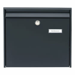 BURG-WÄCHTER Potsdam 877 ANT boîte aux lettres Anthracite Boîte aux lettres encastrable Acier