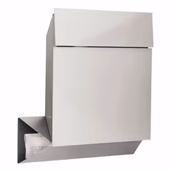BURG-WÄCHTER QUADUS 3745 NI boîte aux lettres Acier inoxydable Boîte aux lettres encastrable