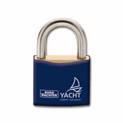BURG-WÄCHTER 460 Yacht, Cadenas conventionnel, Verrouillage par clé, fermeture différente, Clôture, Self-stockage, Abri, Bleu ...