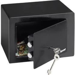 Coffre fort BURG-WÄCHTER Favor S1 K - Serrure à clé double panneton - Noir - 66 L - 4 kg