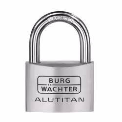 BURG-WÄCHTER DUO 770 30 SB, Cadenas conventionnel, Verrouillage par clé, Clés semblables, Vélo, Valise, Boîte à outils, Alumi ...