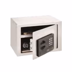 BURG-WÄCHTER Smart Safe 20 E, Coffre-fort mural, Blanc, Électronique, 16,5 L, Métal, Mur