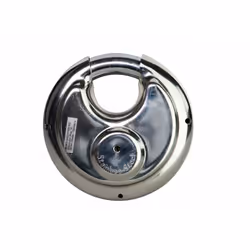 BURG-WÄCHTER 21 80 SB, Verrouillage par clé, Acier inoxydable, Acier inoxydable, Rond, 8 cm, 2,84 cm