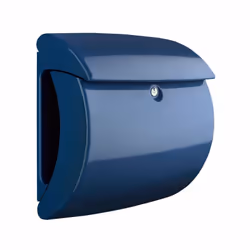BURG-WÄCHTER PIANO 886 Marine Blue boîte aux lettres Bleu Boîte aux lettres encastrable Plastique