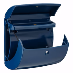 BURG-WÄCHTER PIANO 886 Marine Blue boîte aux lettres Bleu Boîte aux lettres encastrable Plastique