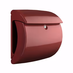 BURG-WÄCHTER PIANO 886 Merlot boîte aux lettres Rouge Boîte aux lettres encastrable Plastique