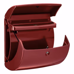 BURG-WÄCHTER PIANO 886 Merlot boîte aux lettres Rouge Boîte aux lettres encastrable Plastique