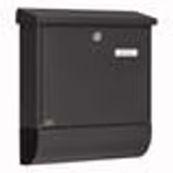 Boîte aux lettres acier anthracite BURG WÄCHTER VARIO 86720 avec serrure à clé