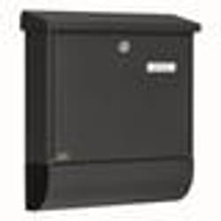 Boîte aux lettres acier anthracite BURG WÄCHTER VARIO 86720 avec serrure à clé