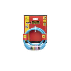 Antivol Kids vélo - BURG WACHTER - 210 C 65 KIDS - Couleur code 65 cm acier 10 mm
