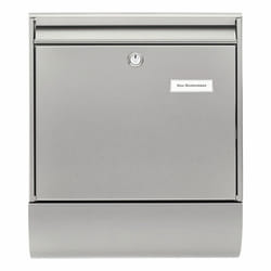 BURG-WÄCHTER BORKUM-Set 38770 NI boîte aux lettres Acier inoxydable Boîte aux lettres sur pied