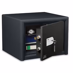 BURG-WÄCHTER CL 420 K, Coffre-fort indépendant, Noir, 2 clés, 27 L, Métal, Document