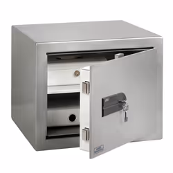 BURG-WÄCHTER MT 640 K, Coffre-fort à poser, Gris, Platine, Clé, 25,8 L, Métal, A poser/à emmurer