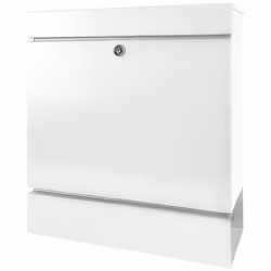 Burg Wächter 42040 SEATTLE 848 W Boîte aux lettres acier blanc avec serrure à clé