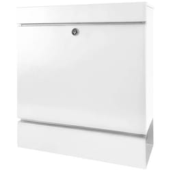 Burg Wächter 42040 SEATTLE 848 W Boîte aux lettres acier blanc avec serrure à clé
